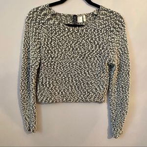 H&M cropped sweater